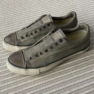 Converse x John Varvatos All Star Low Top Laceless Slip Ons - Men 9.5 / Wom 11.5